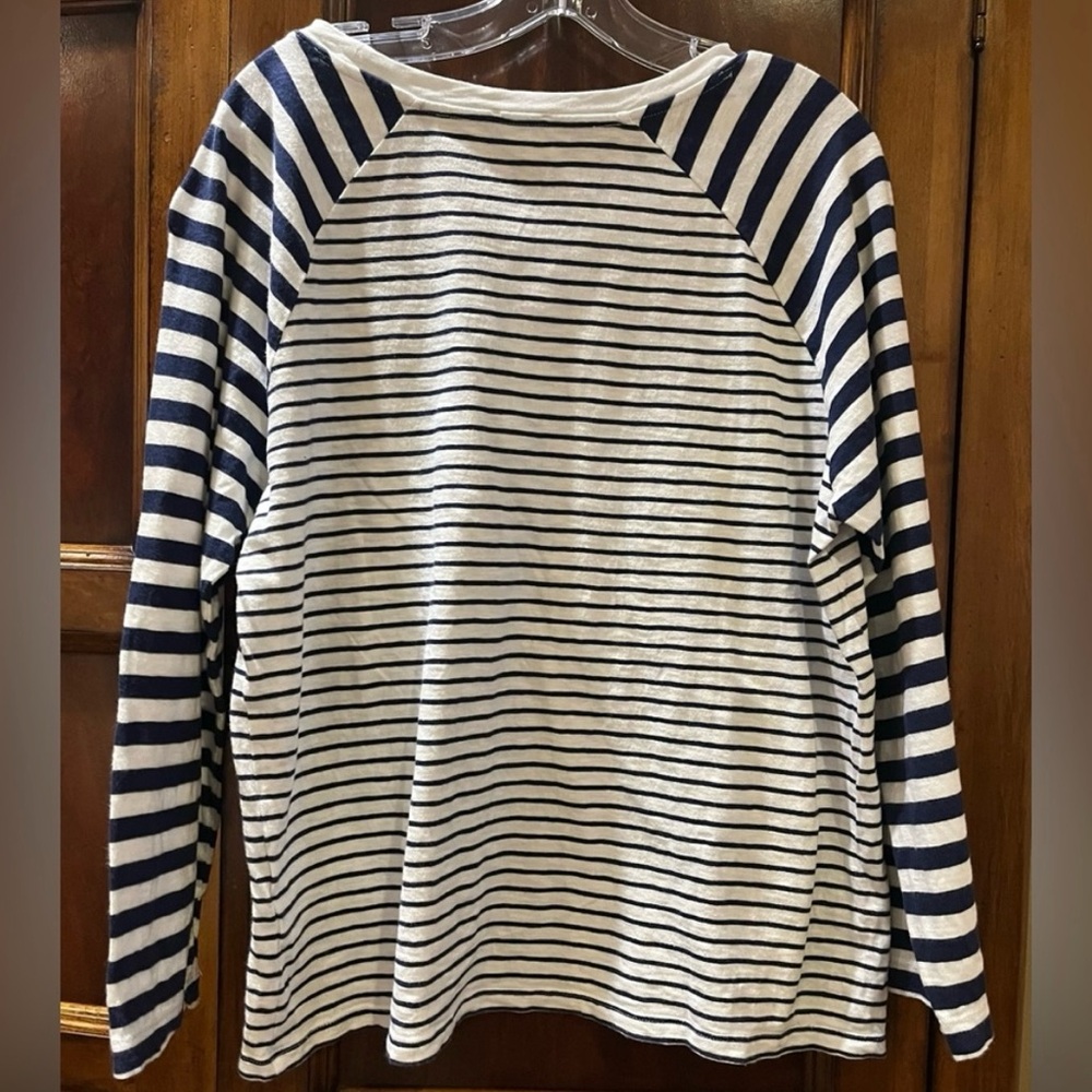 Striped Long Sleeve Tee - Picture 2 of 2